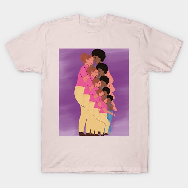 Lesbian Love Pride T-Shirt by Santag